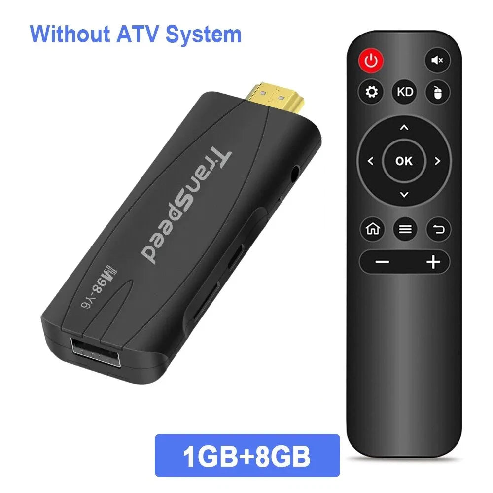Transpeed TV Stick Android 13 ATV With TV App 4K 3D TV Box 2