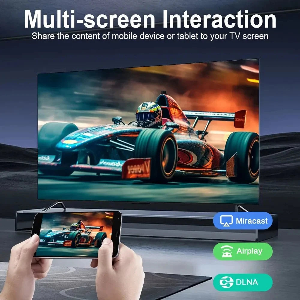 Transpeed TV Stick Android 13 ATV With TV App 4K 3D TV Box 2