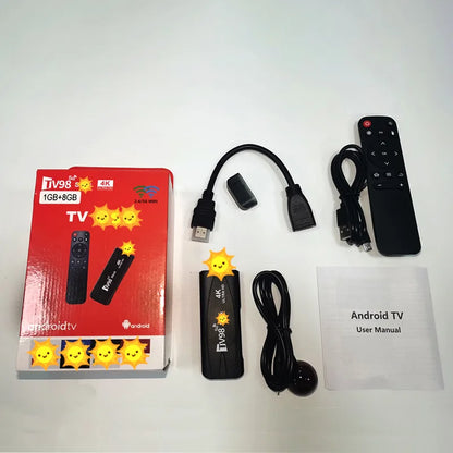 TV98 Android 14.0 ATV 8K Streaming TV Stick – FGHGF