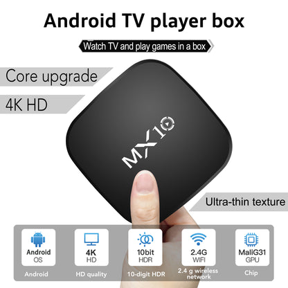 Boîtier TV Android MX10