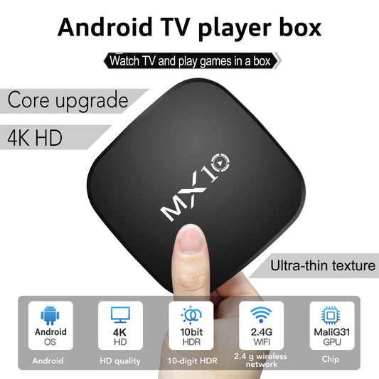 Boîtier TV Android MX10