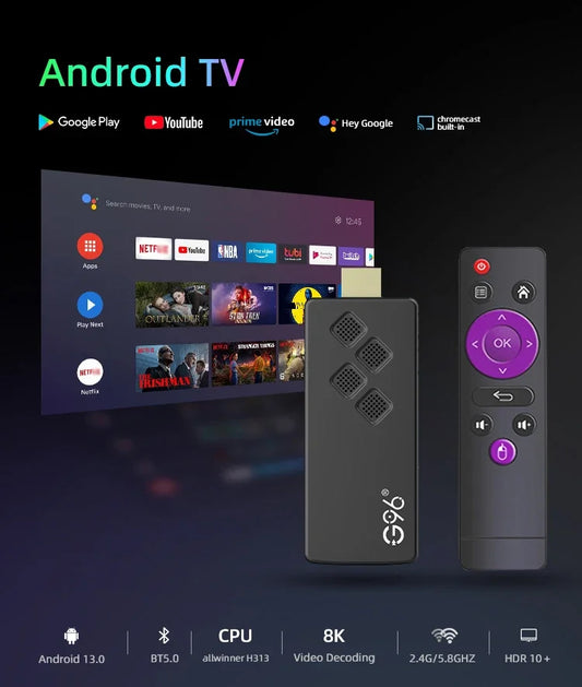 G96 Smart Tv stick Android13.0